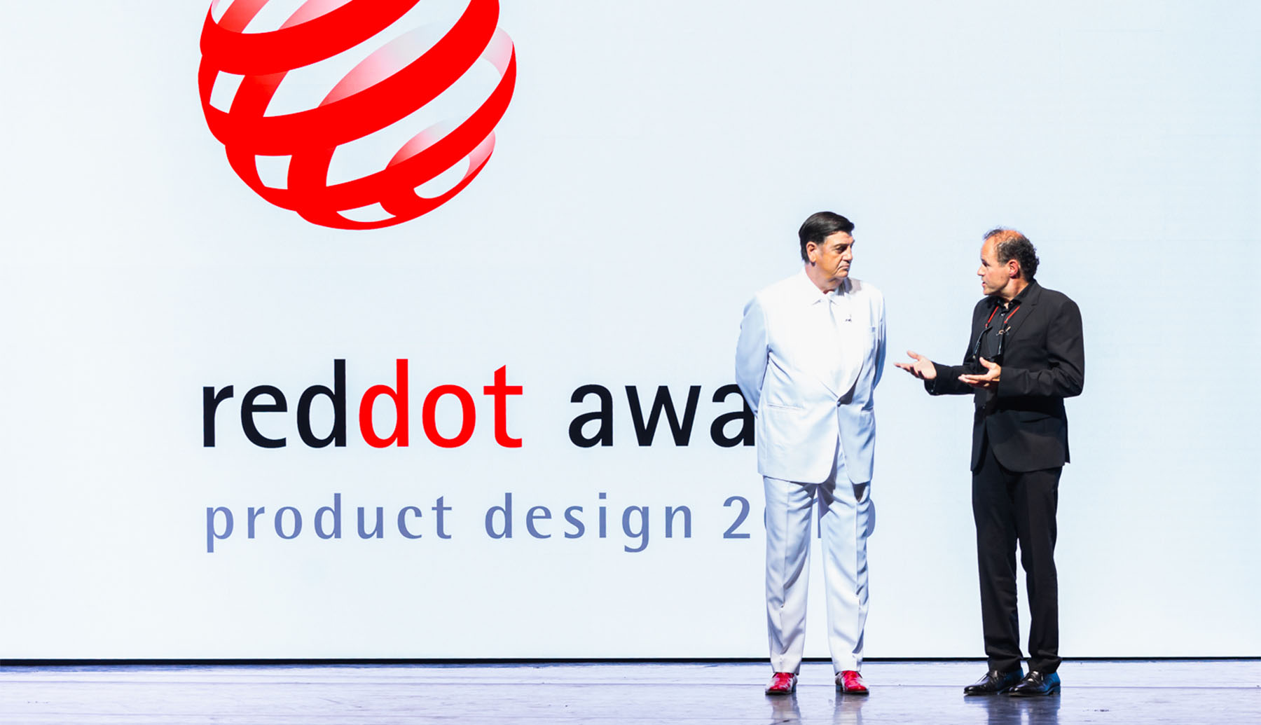 Stefan Eckstein 在 Red Dot 颁奖现场